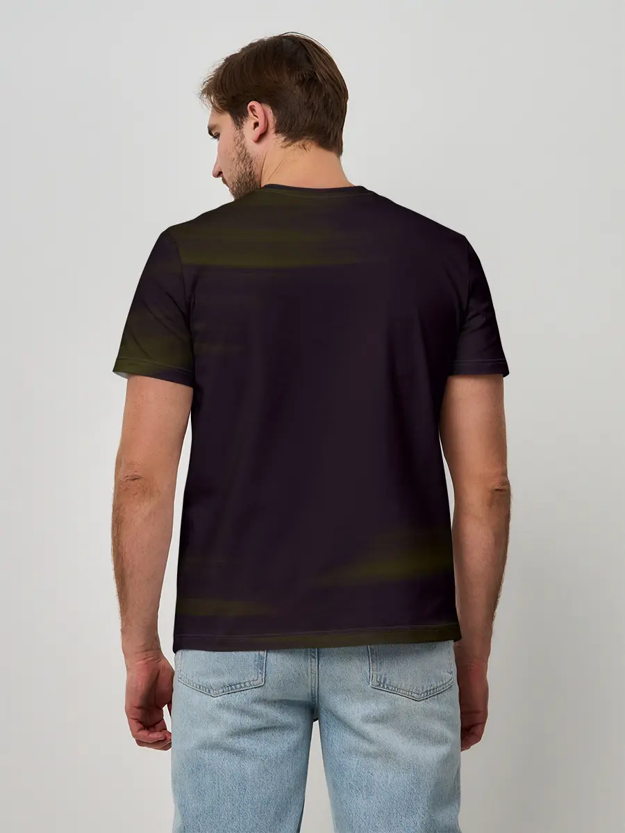 Мужская базовая футболка / Cyberpunk 2077 киберубийство