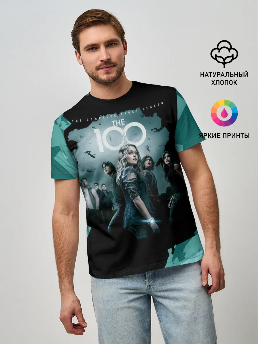 Мужская базовая футболка / Сериал Сотня