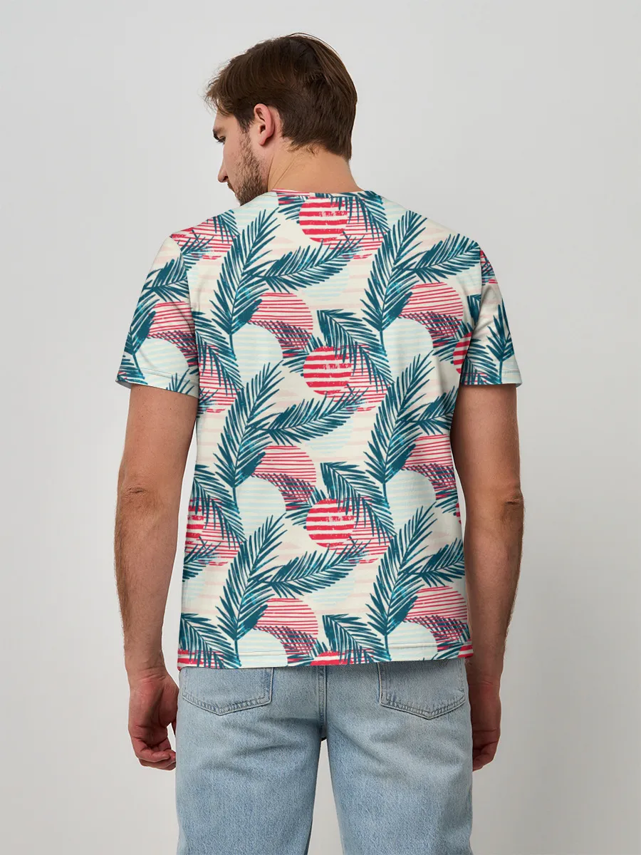 Мужская базовая футболка / Ретро арт