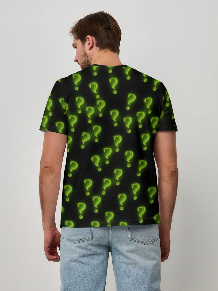 Мужская базовая футболка / Знак вопроса