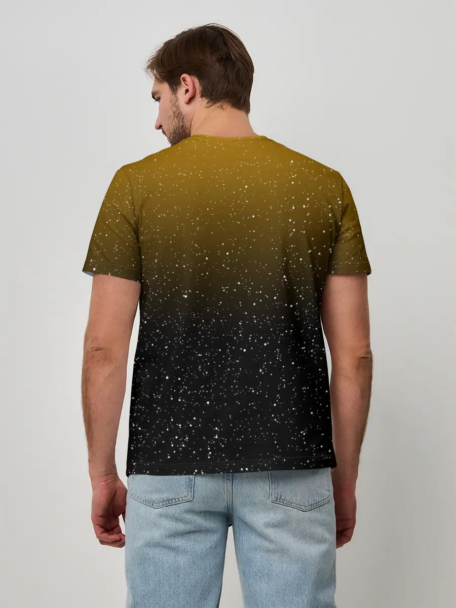 Мужская базовая футболка / ЕНОТ АСТРОНАВТ | ЛУННЫЙ ЕНОТ