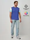 Мужская базовая футболка / NEON GRADIENT FITNESS UNIFORM