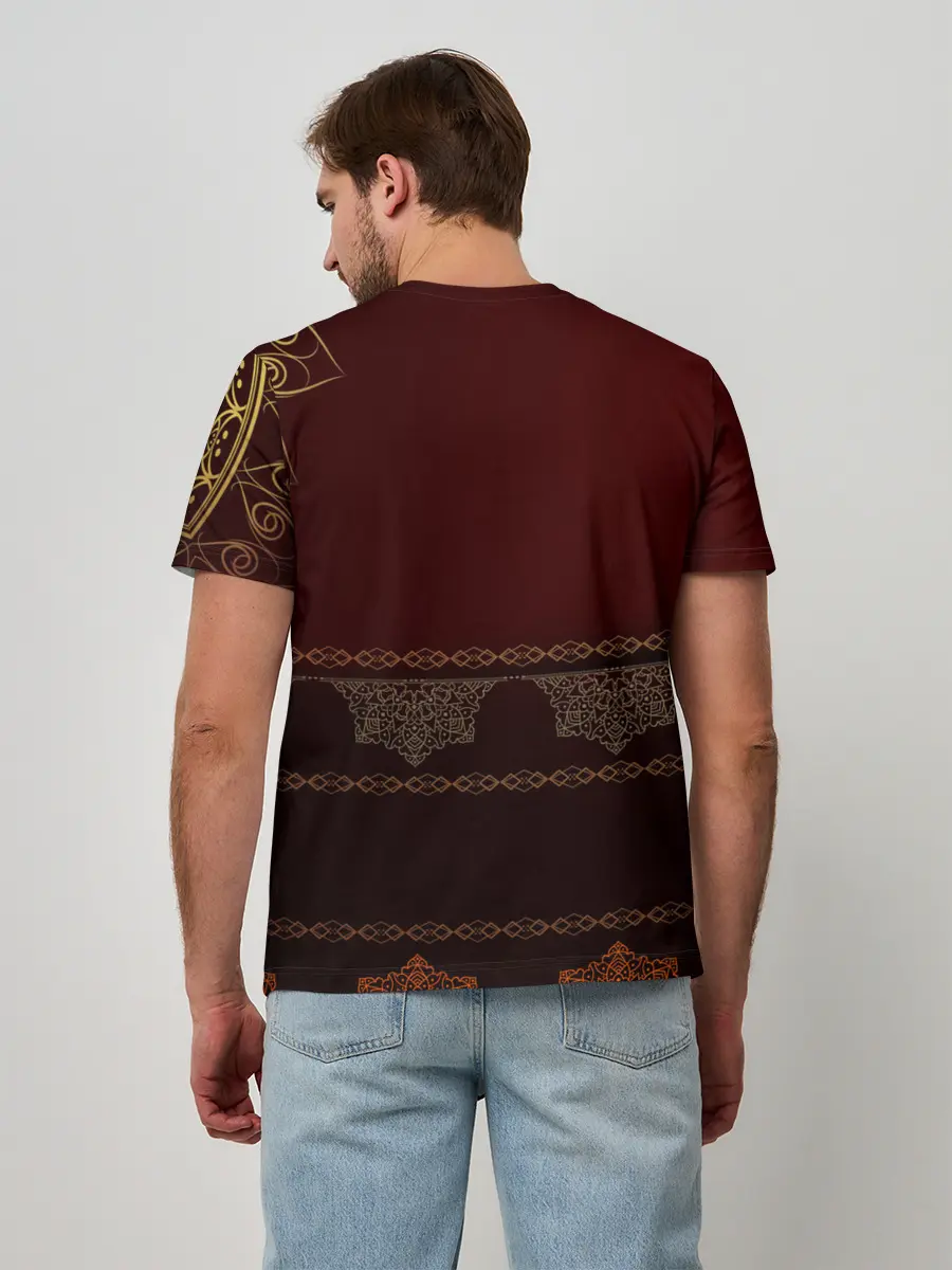 Мужская базовая футболка / Форма Казахстан