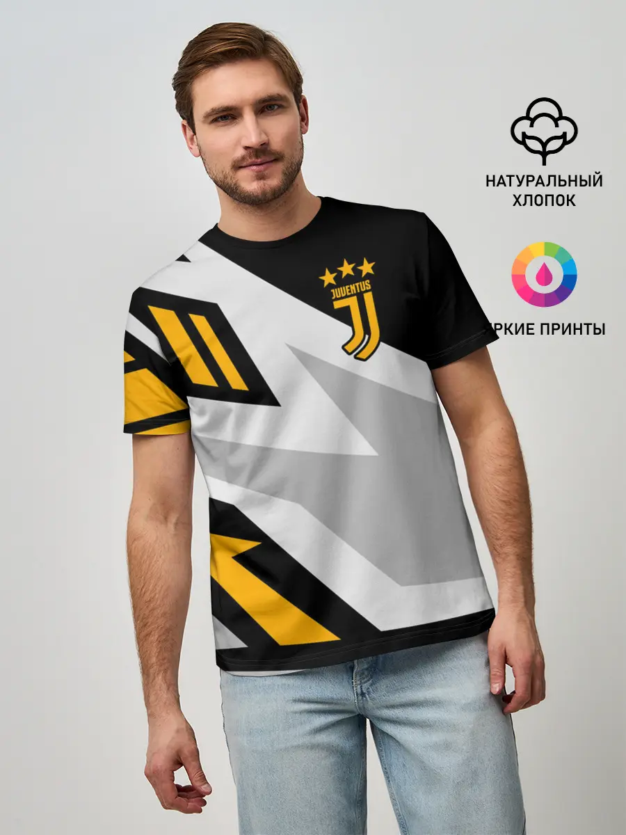 Мужская базовая футболка / Juventus