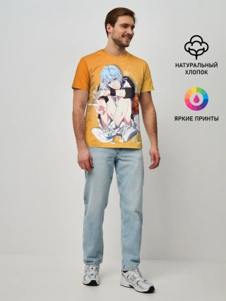 Мужская базовая футболка / Баскетбол Куроко