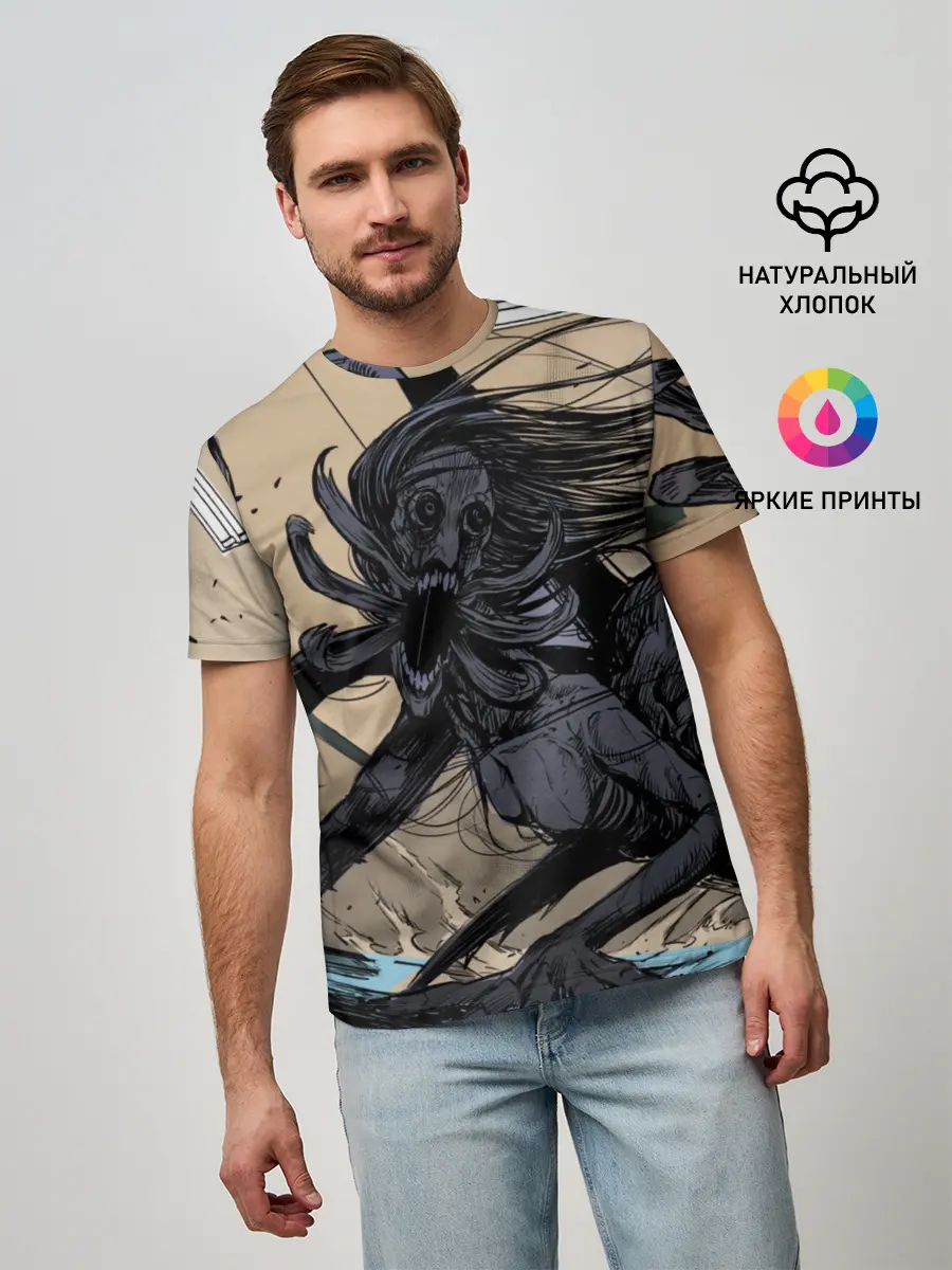 Мужская базовая футболка / Мерико Чан