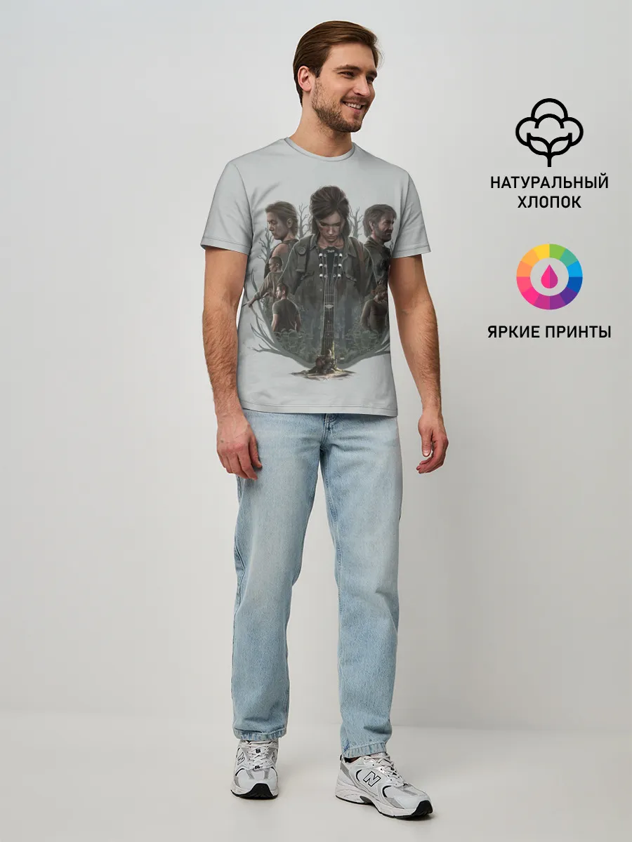 Мужская базовая футболка / Hard story