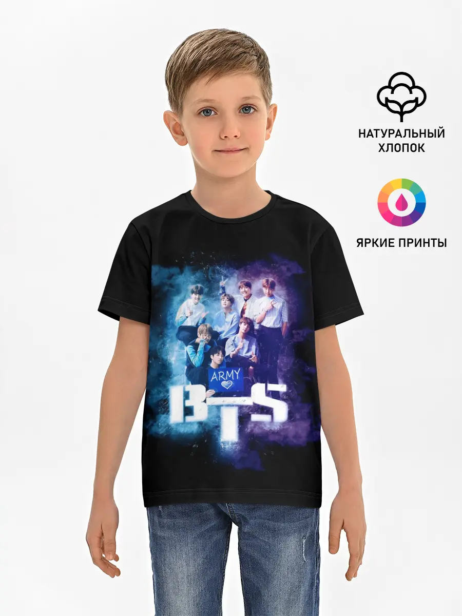 Детская базовая футболка / BTS