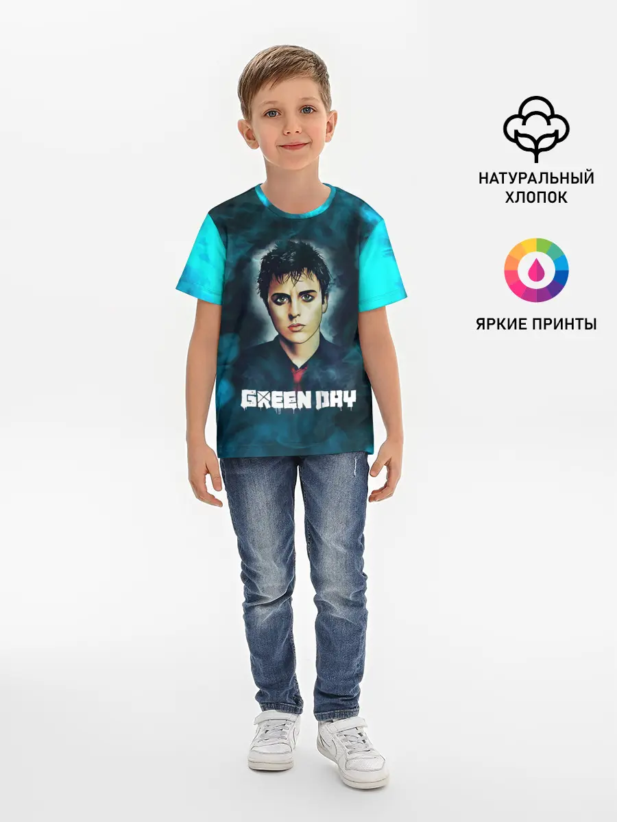 Детская базовая футболка / Billie | GreenDay | ГринДай