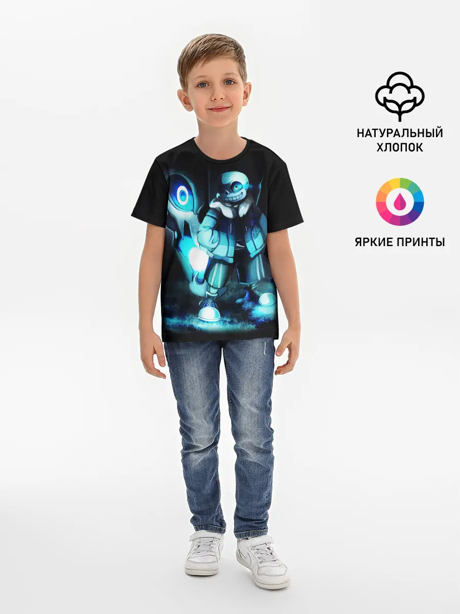 Детская базовая футболка / UNDERTALE