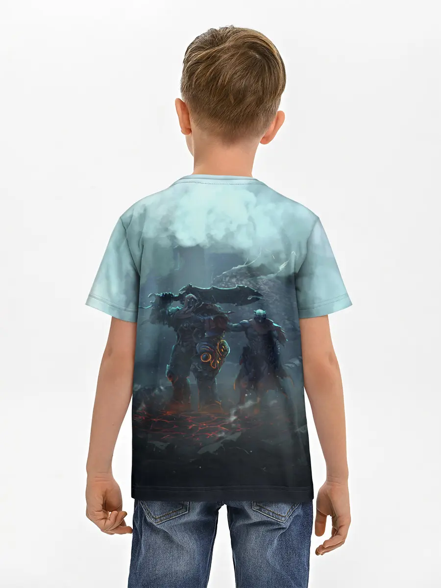 Детская базовая футболка / Darksiders | Гнев Войны