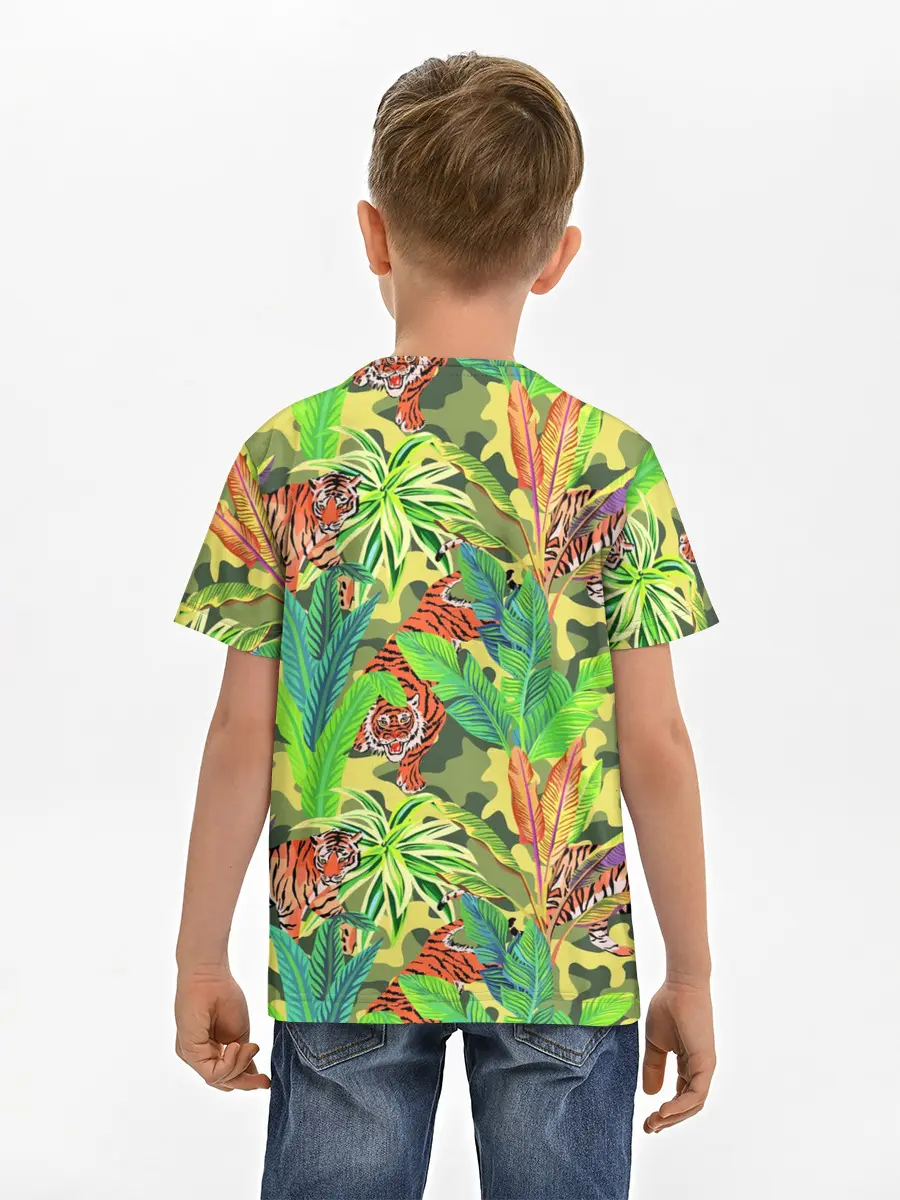 Детская базовая футболка / МИЛИТАРИ