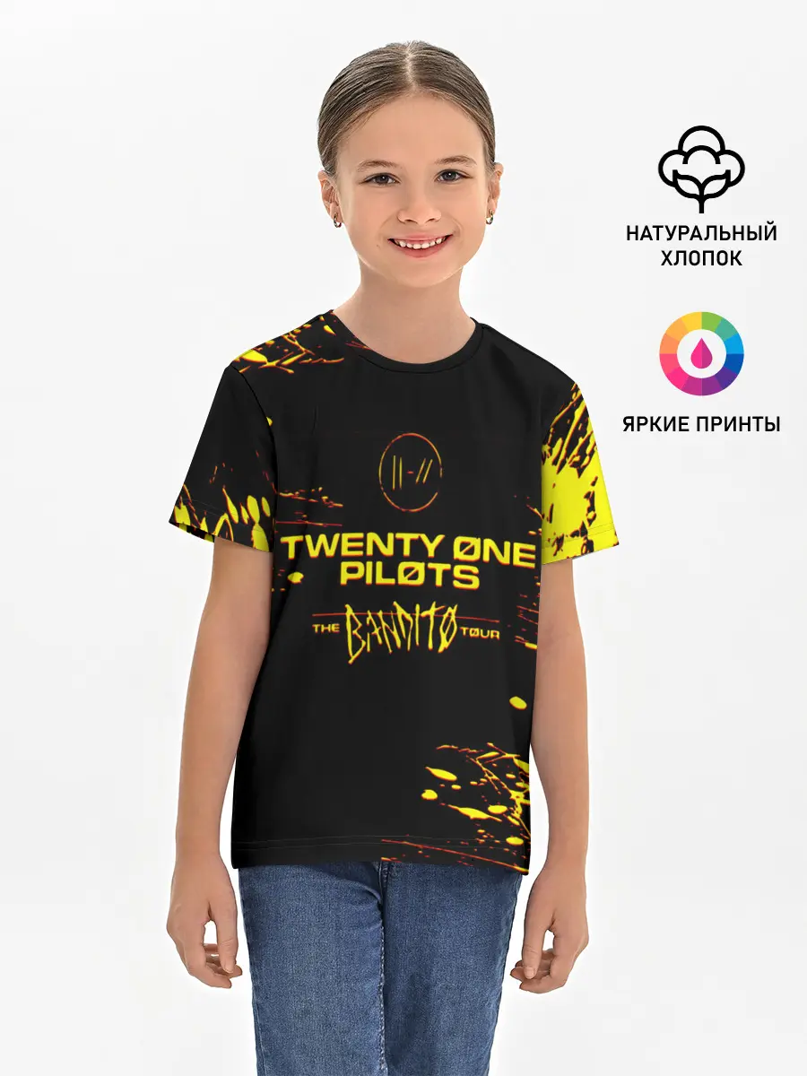 Детская базовая футболка / TWENTY ONE PILOTS TOP.