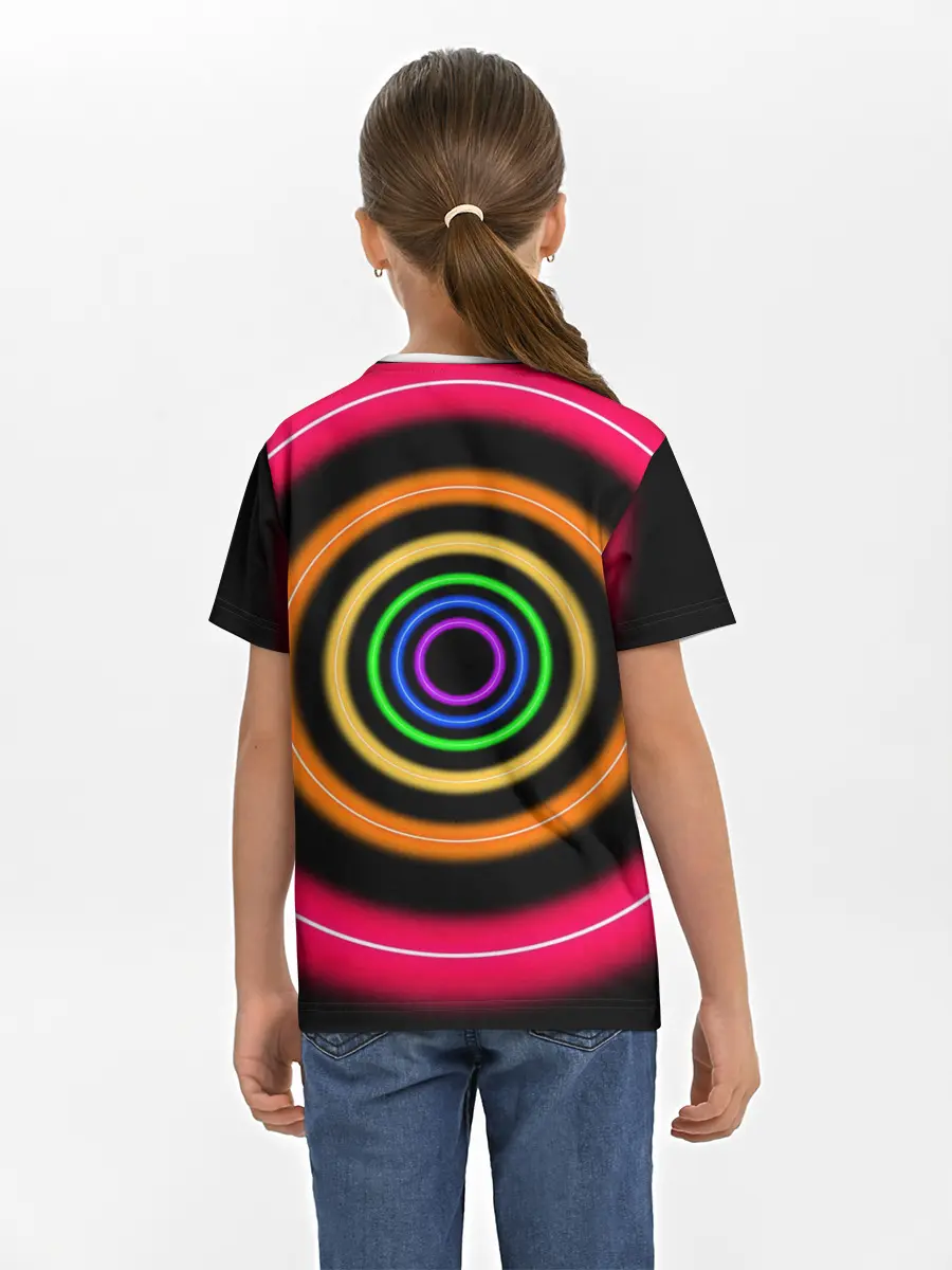 Детская базовая футболка / Neon