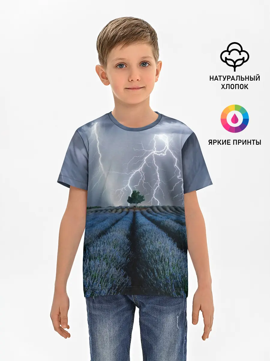 Детская базовая футболка / Молнии