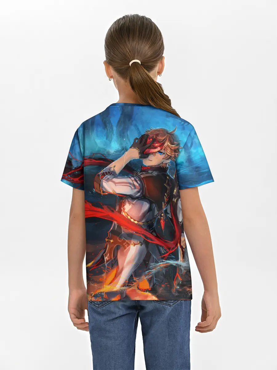 Детская базовая футболка / Tartaglia art