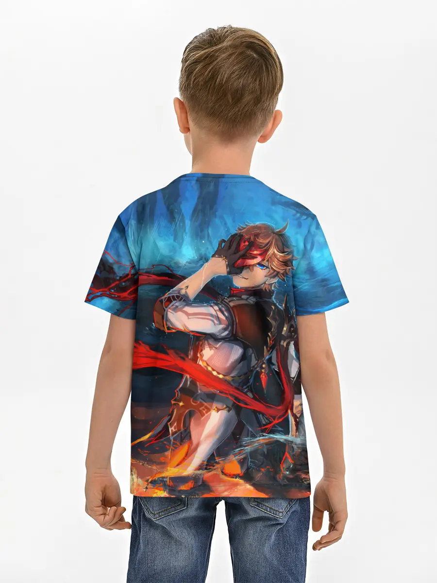 Детская базовая футболка / Tartaglia art