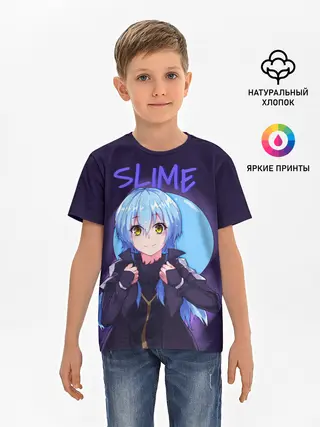 Детская базовая футболка / Slime