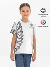 Детская базовая футболка / Russia | MSKSide 3D Logo