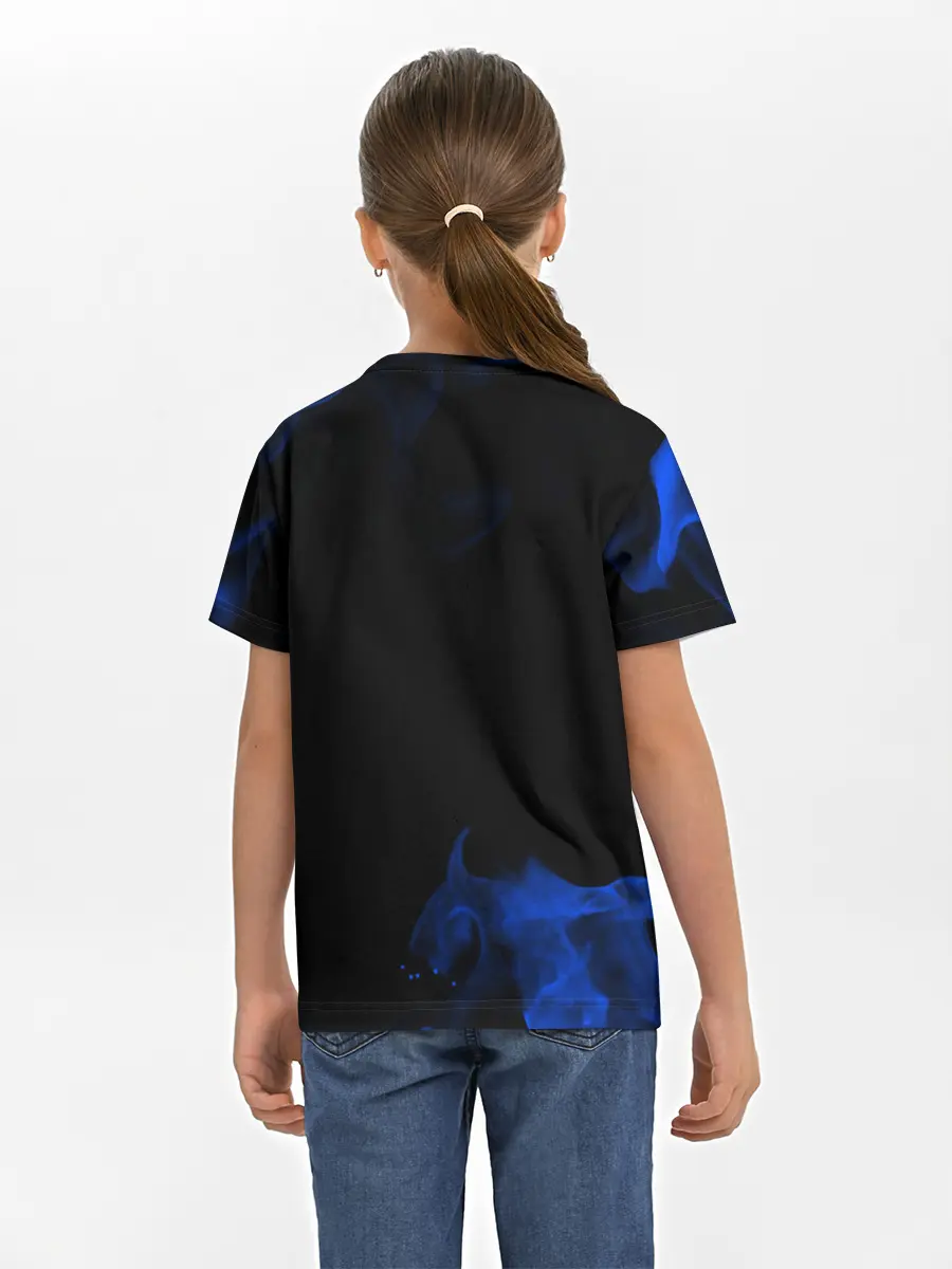 Детская базовая футболка / mercedes