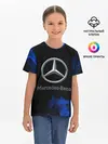 Детская базовая футболка / mercedes