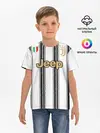 Детская базовая футболка / Juventus home 20-21