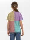 Детская базовая футболка / Burlap Patchwork