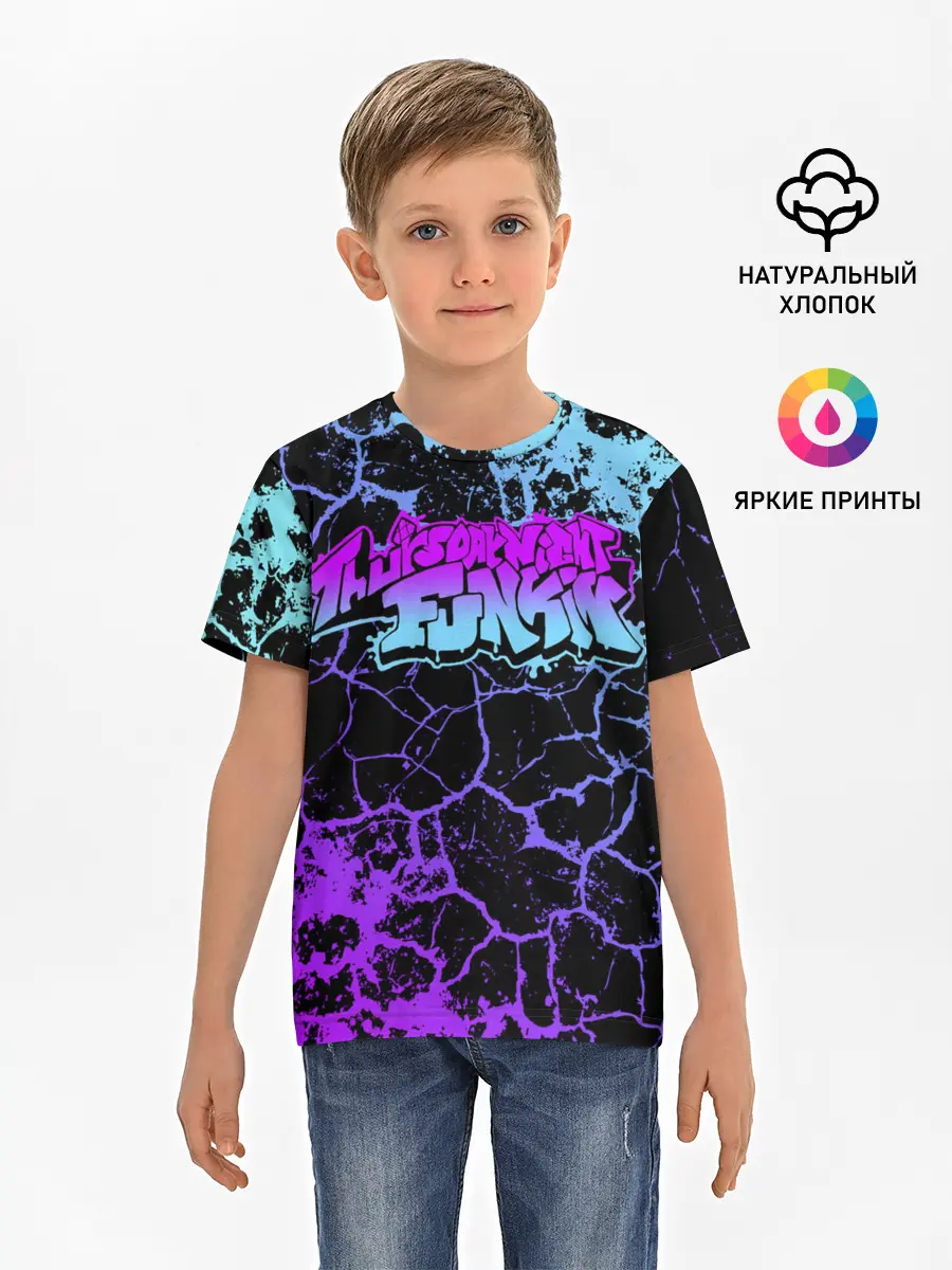 Детская базовая футболка / Friday Night Funkin