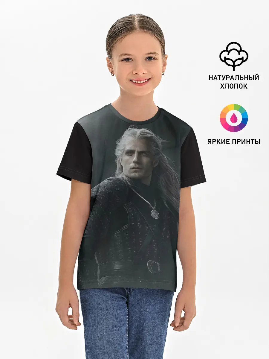 Детская базовая футболка / Ведьмак 2
