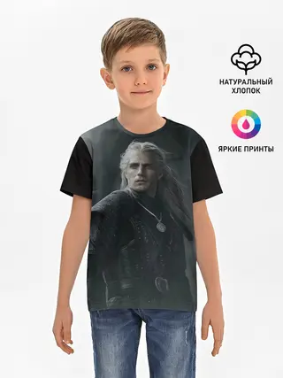 Детская базовая футболка / Ведьмак 2