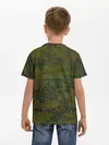 Детская базовая футболка / Зеркальный лес