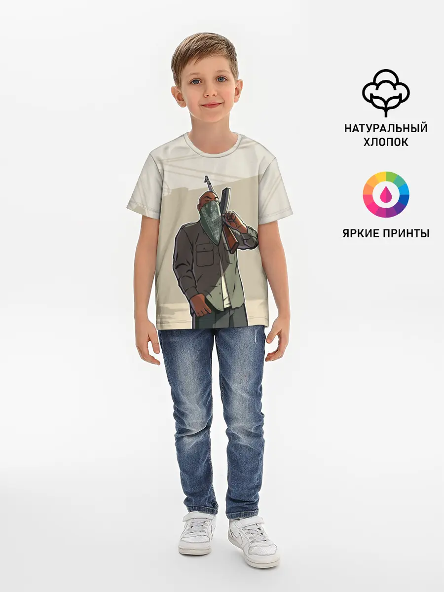Детская базовая футболка / GTA San Andreas - GSF #1