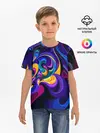 Детская базовая футболка / Абстрактный Узор