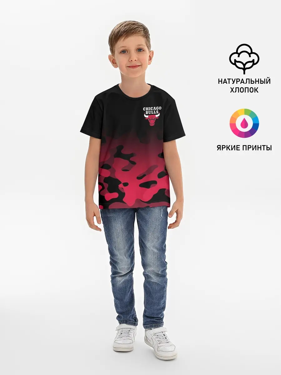 Детская базовая футболка / CHICAGO BULLS