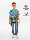 Детская базовая футболка / Коралловые рыбки