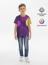 Детская базовая футболка / ГЕОМЕТРИЧЕСКИЕ ЛИНИИ