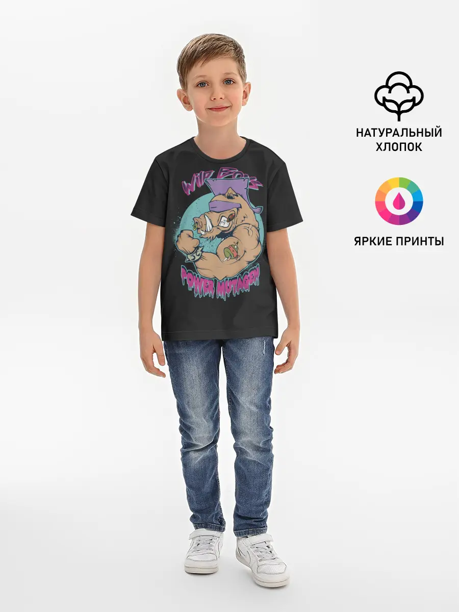 Детская базовая футболка / Дикий Бибоп