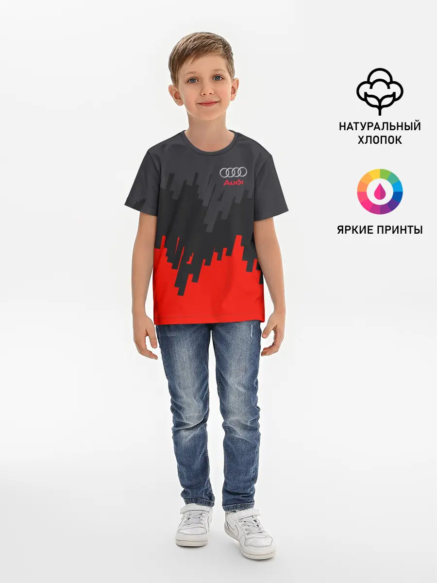 Детская базовая футболка / AUDI SPORT