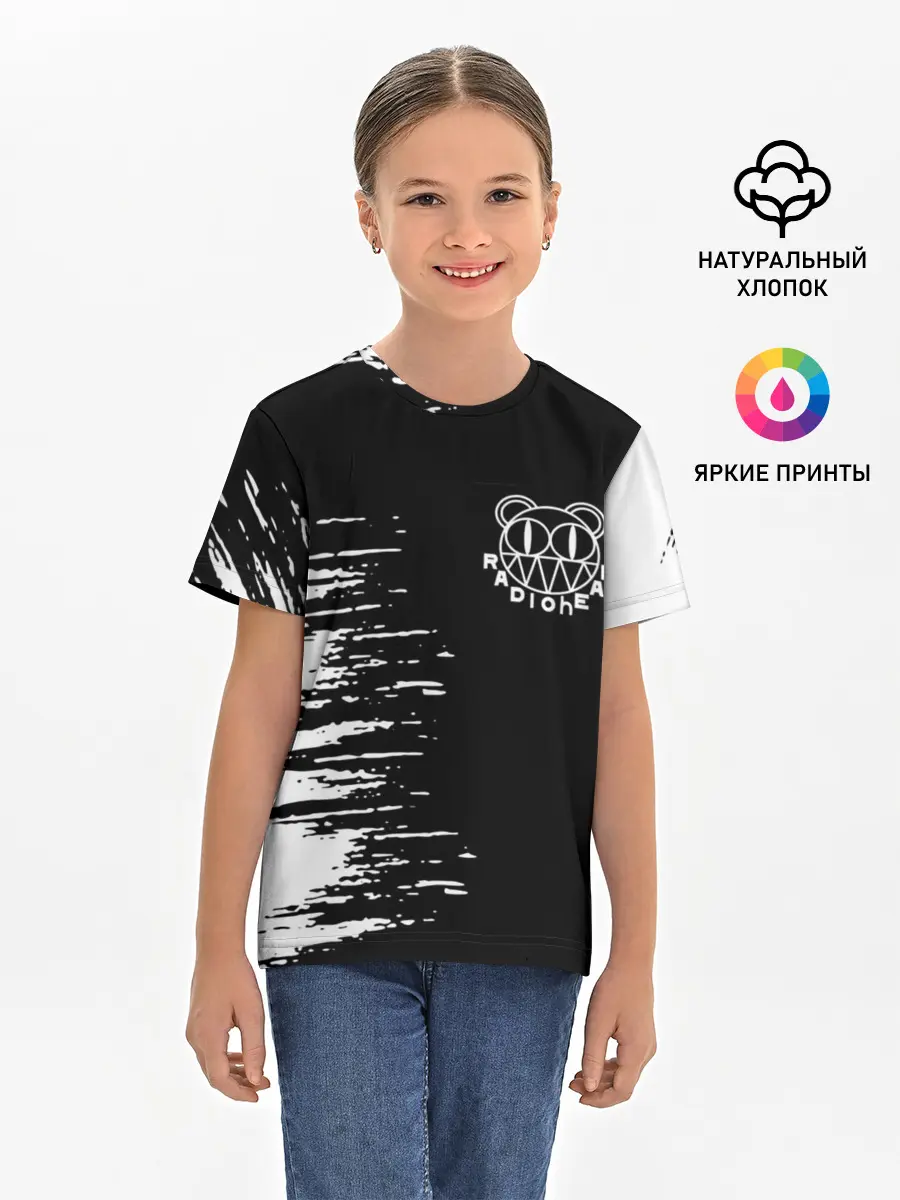 Детская базовая футболка / radiohead