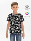 Детская базовая футболка / Pirates Pattern