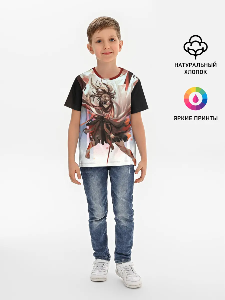 Детская базовая футболка / ХЯККИМАРУ | ДОРОРО