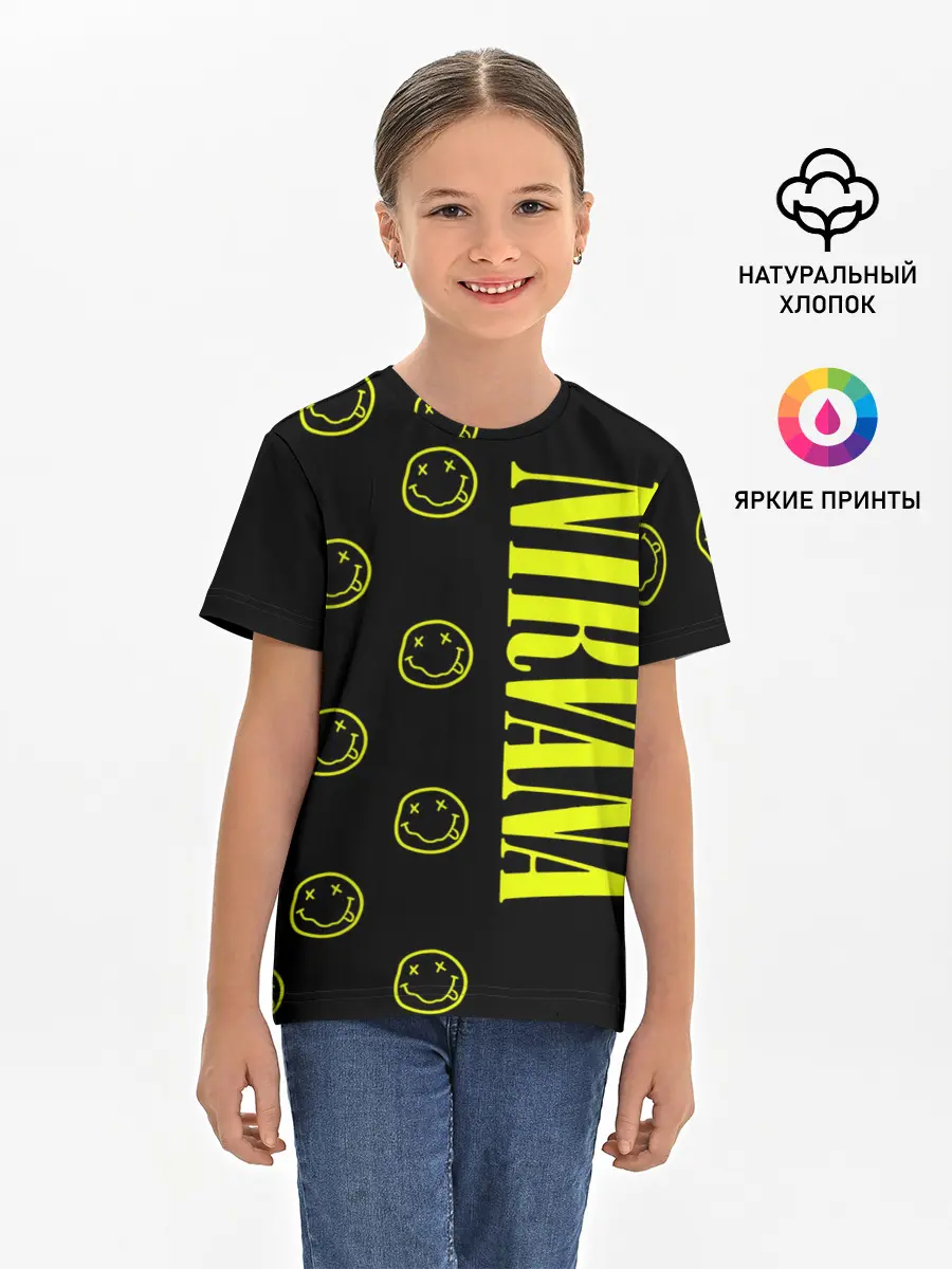 Детская базовая футболка / Nirvana 2