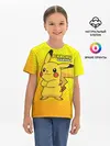 Детская базовая футболка / Pikachu Pika Pika