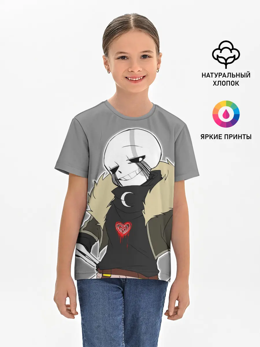 Детская базовая футболка / UNDERTALE