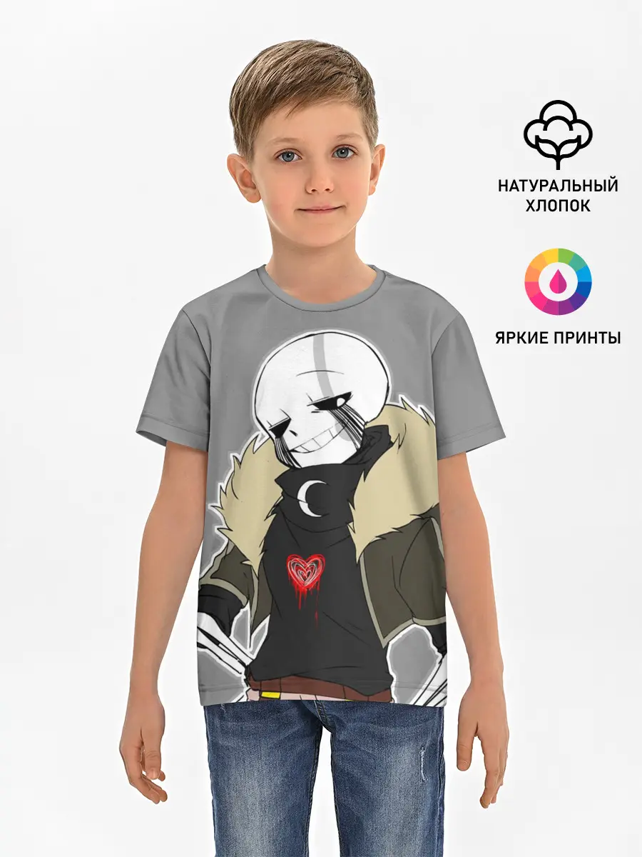 Детская базовая футболка / UNDERTALE