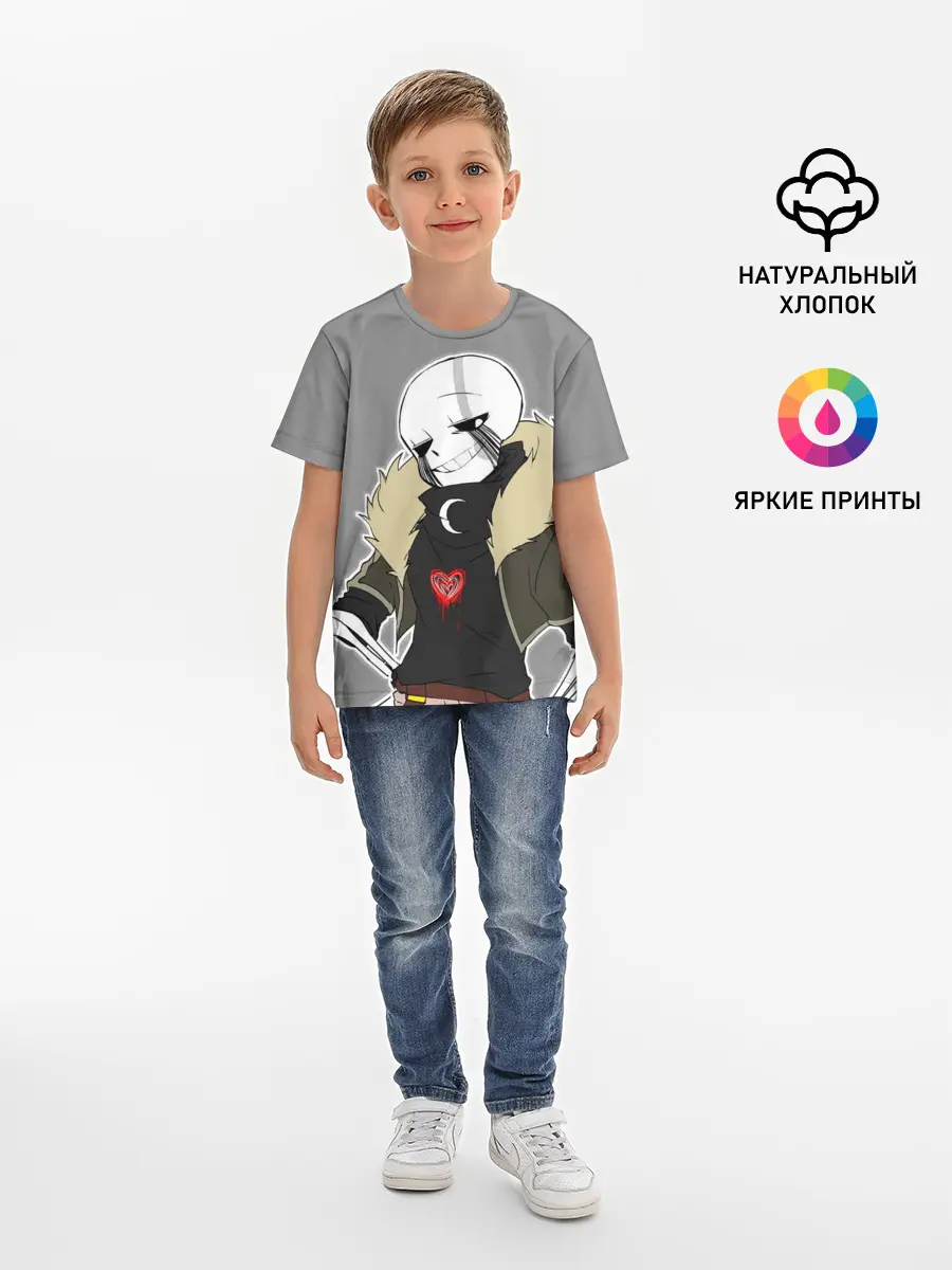 Детская базовая футболка / UNDERTALE