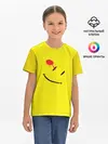 Детская базовая футболка / Смайлы