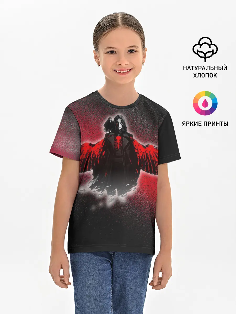 Детская базовая футболка / Ворон