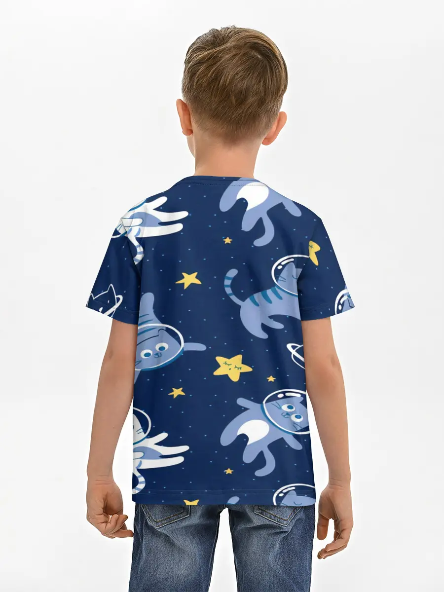 Детская базовая футболка / КОСМОКОТ