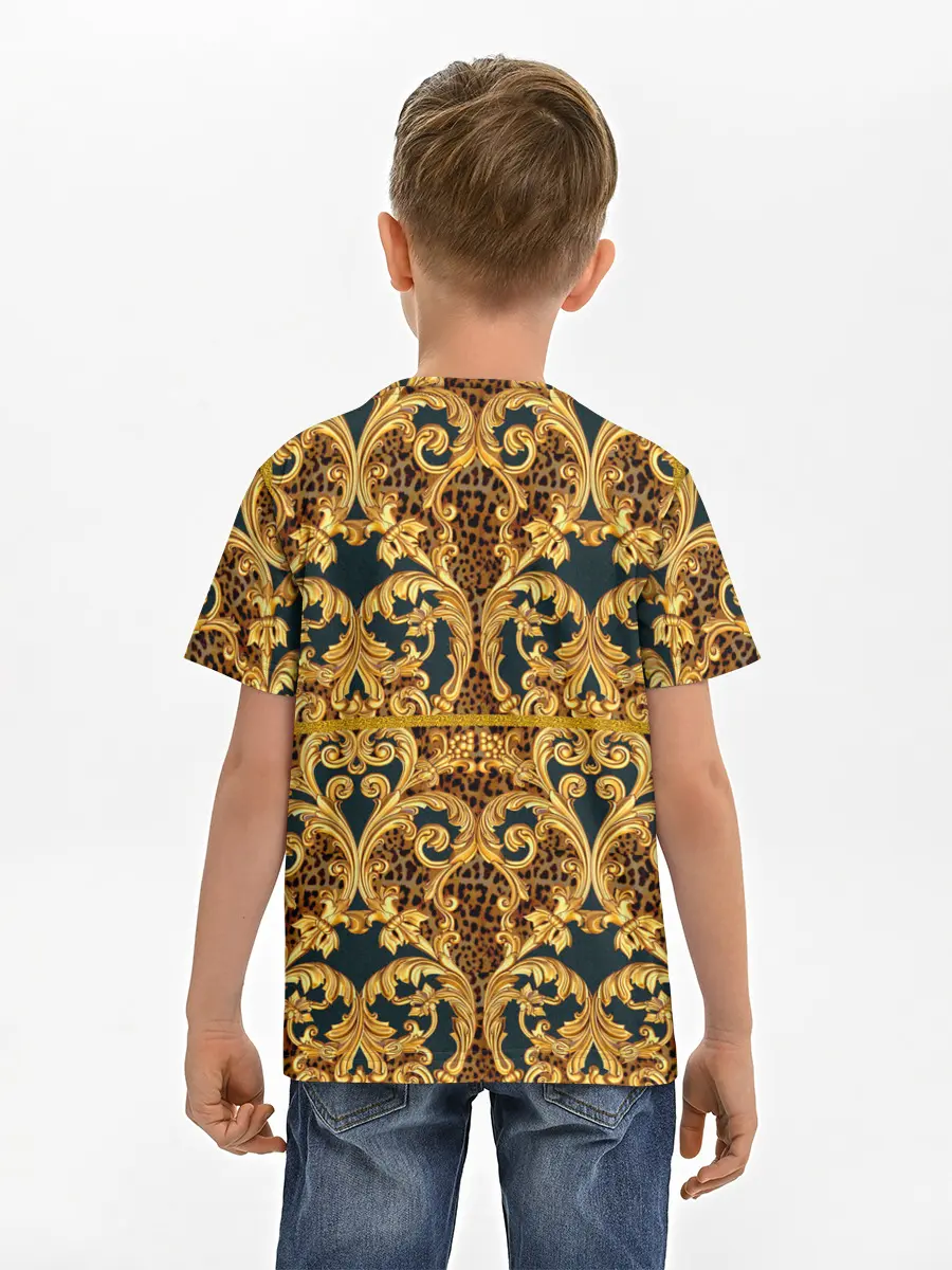 Детская базовая футболка / luxury style